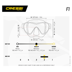 Cressi F1 Maske