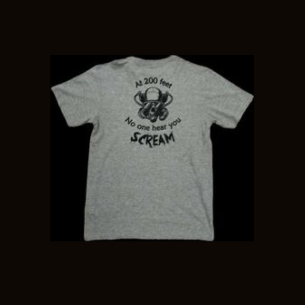 T-shirt "at 200 feet...."